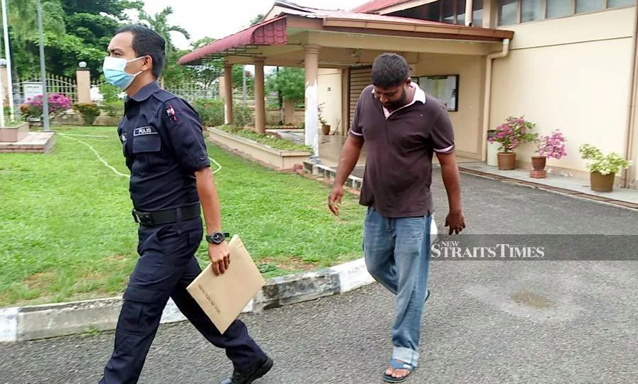 The New Straits Times The accused is facing jail time.